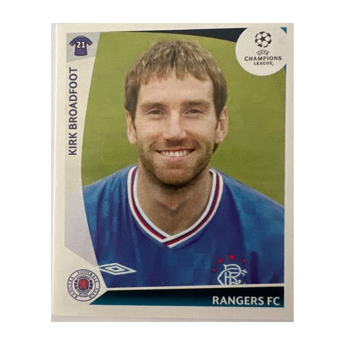 Panini UEFA Champions League 2009/10 - Nr. 434 - Kirk Broadfoot