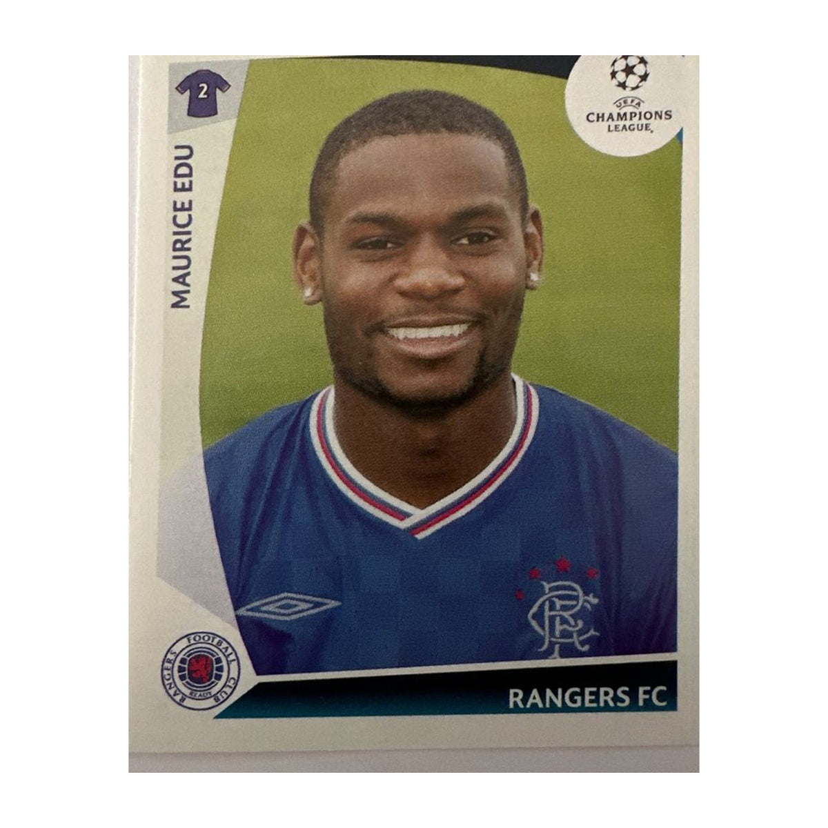 Panini UEFA Champions League 2009/10 - Nr. 439 - Maurice Edu