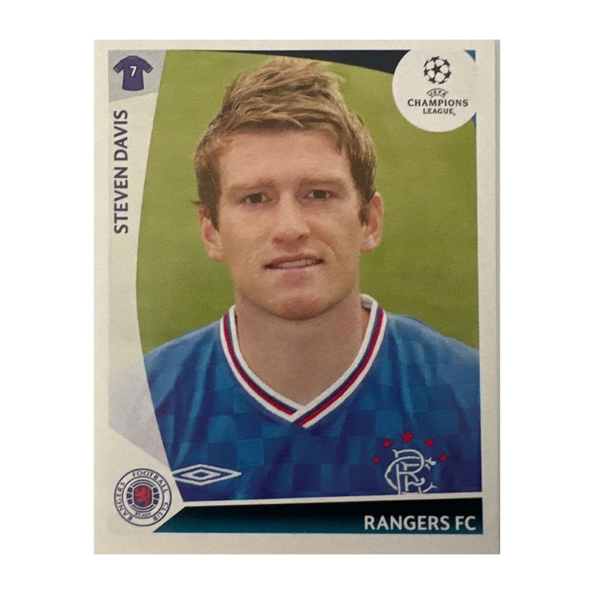 Panini UEFA Champions League 2009/10 - Nr. 442 - Steven Davis