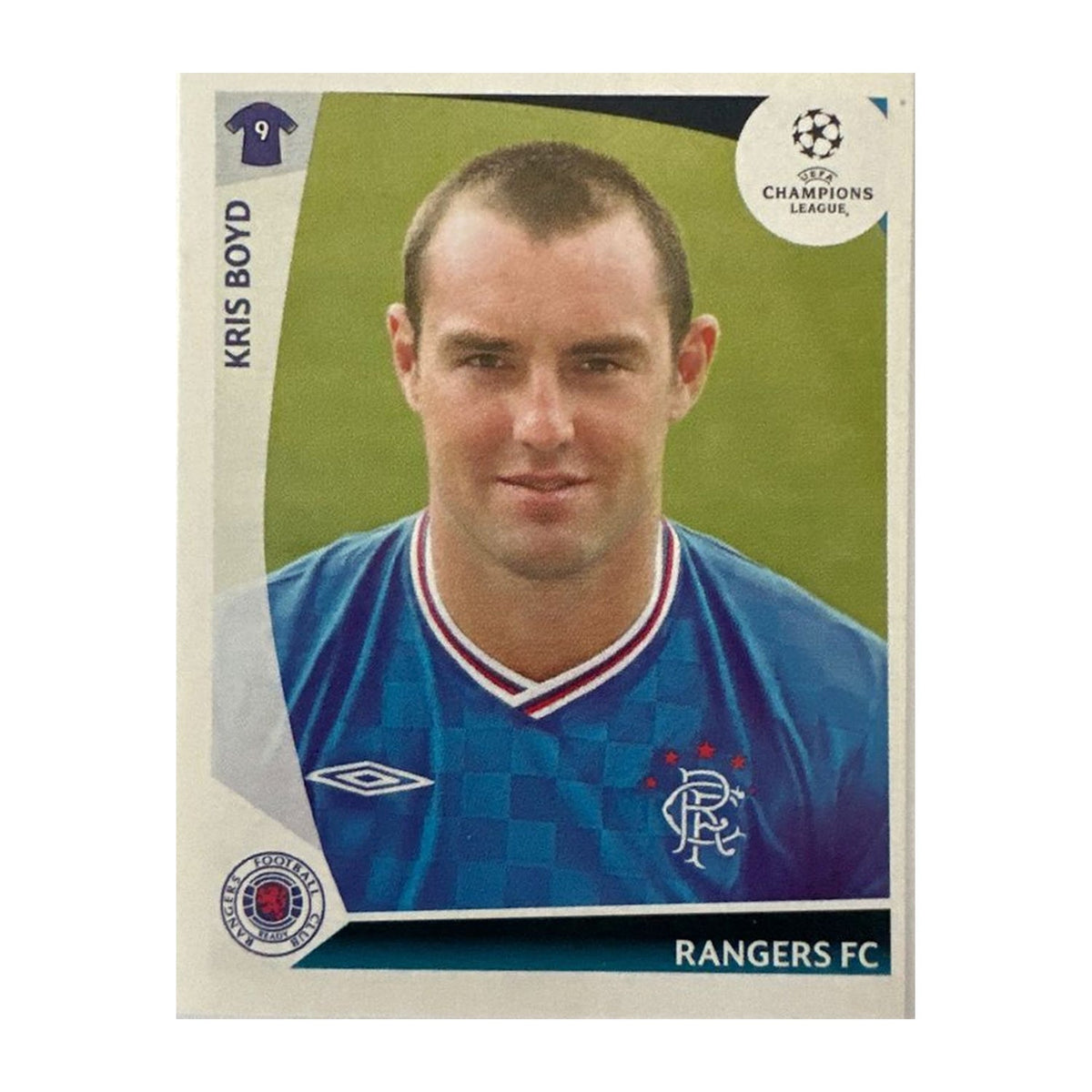 Panini UEFA Champions League 2009/10 - Nr. 444 - Kris Boyd