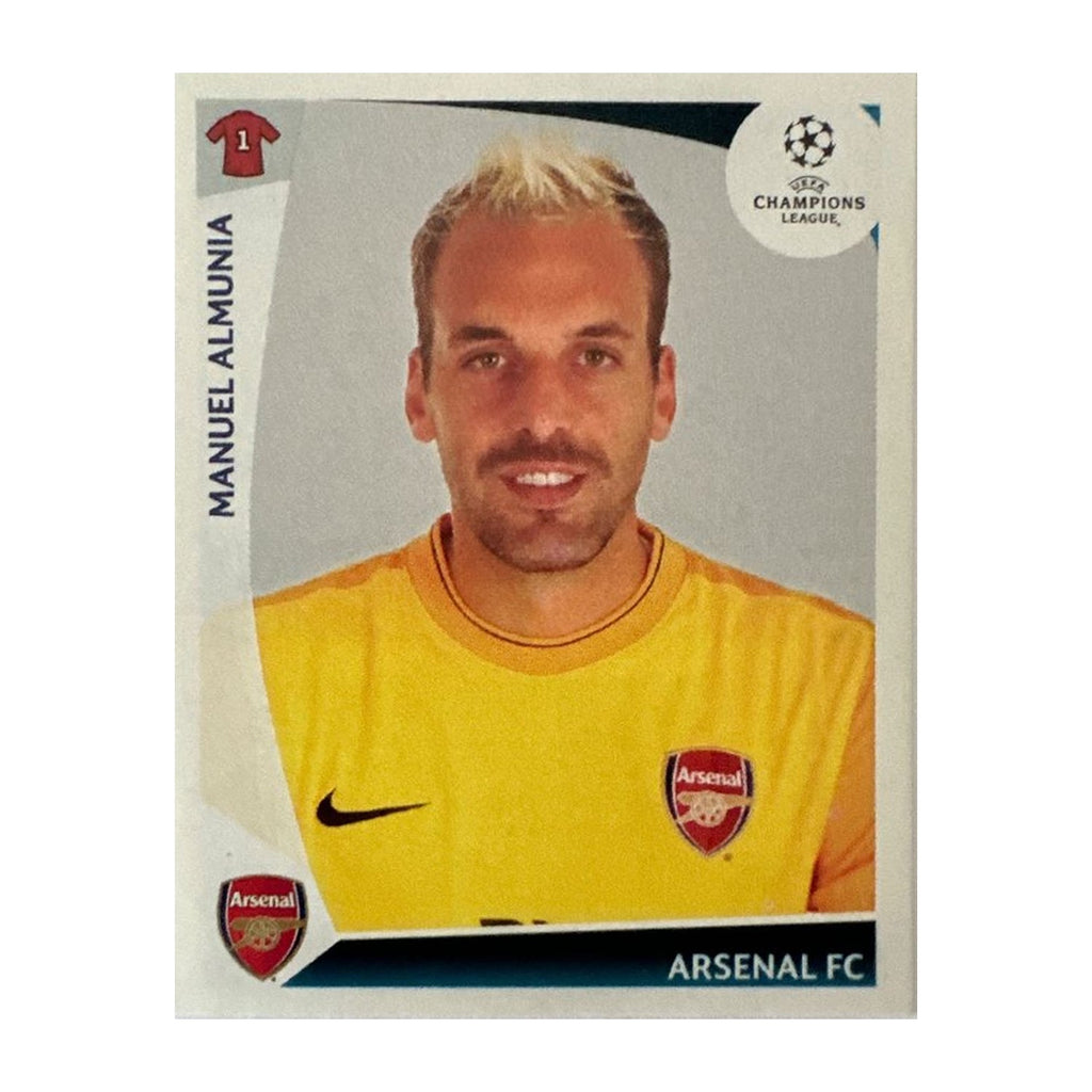 Panini UEFA Champions League 2009/10 - Nr. 482 - Manuel Almunia