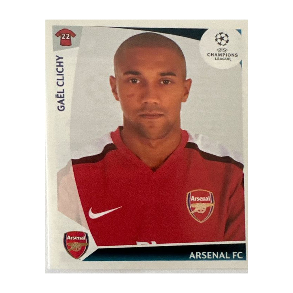 Panini UEFA Champions League 2009/10 - Nr. 483 - Gaёl Clichy
