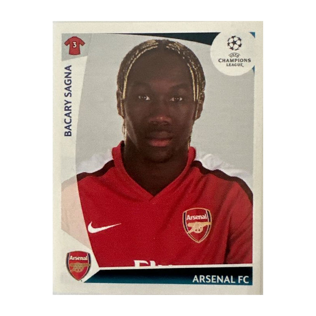 Panini UEFA Champions League 2009/10 - Nr. 486 - Bacary Sagna
