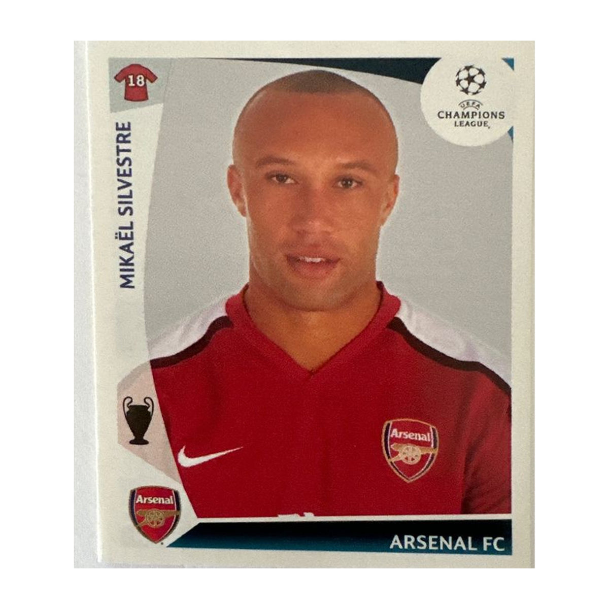 Panini UEFA Champions League 2009/10 - Nr. 487 - Mikaёl Silvestre