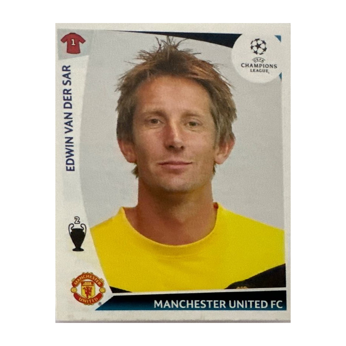 Panini UEFA Champions League 2009/10 - Nr. 74 - Edwin van der Sar