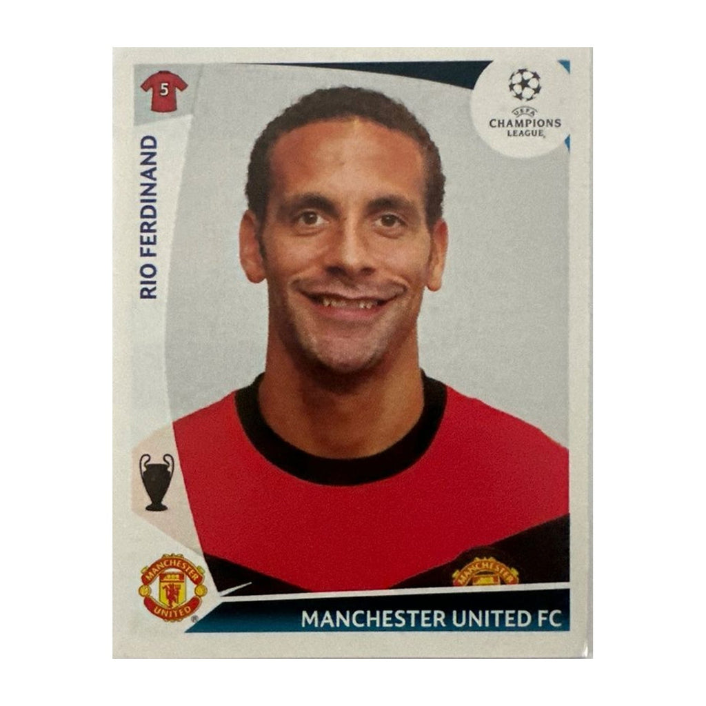 Panini UEFA Champions League 2009/10 - Nr. 77 - Rio Ferdinand