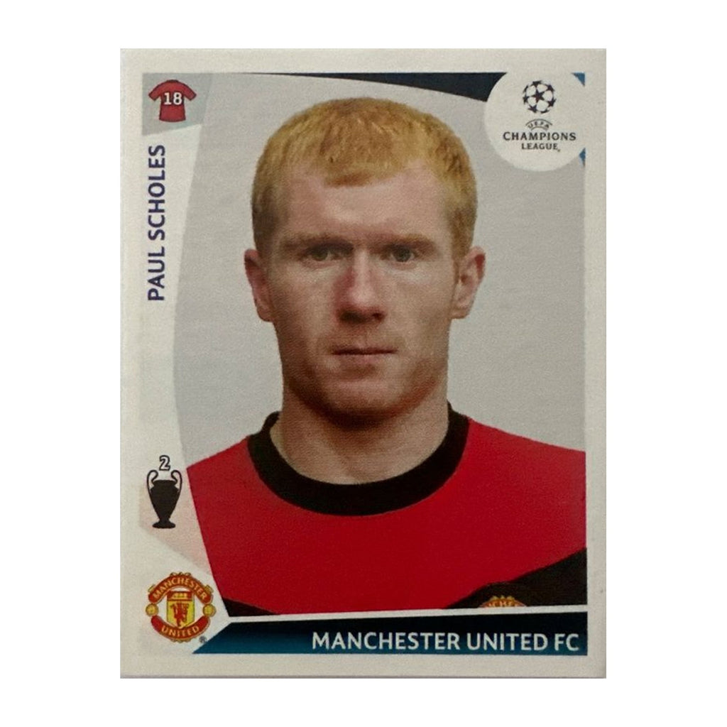 Panini UEFA Champions League 2009/10 - Nr. 80 - Paul Scholes