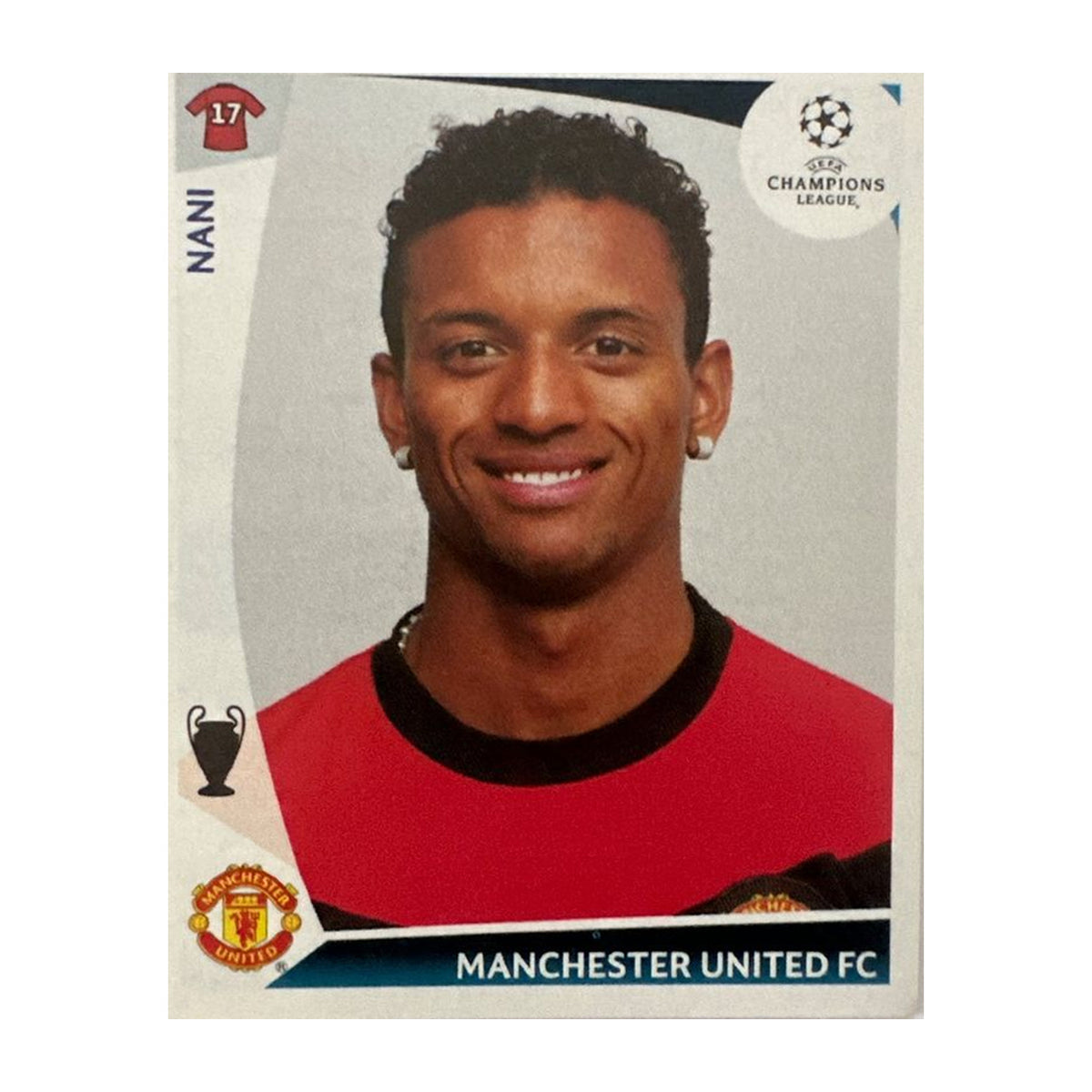 Panini UEFA Champions League 2009/10 - Nr. 86 - Nani