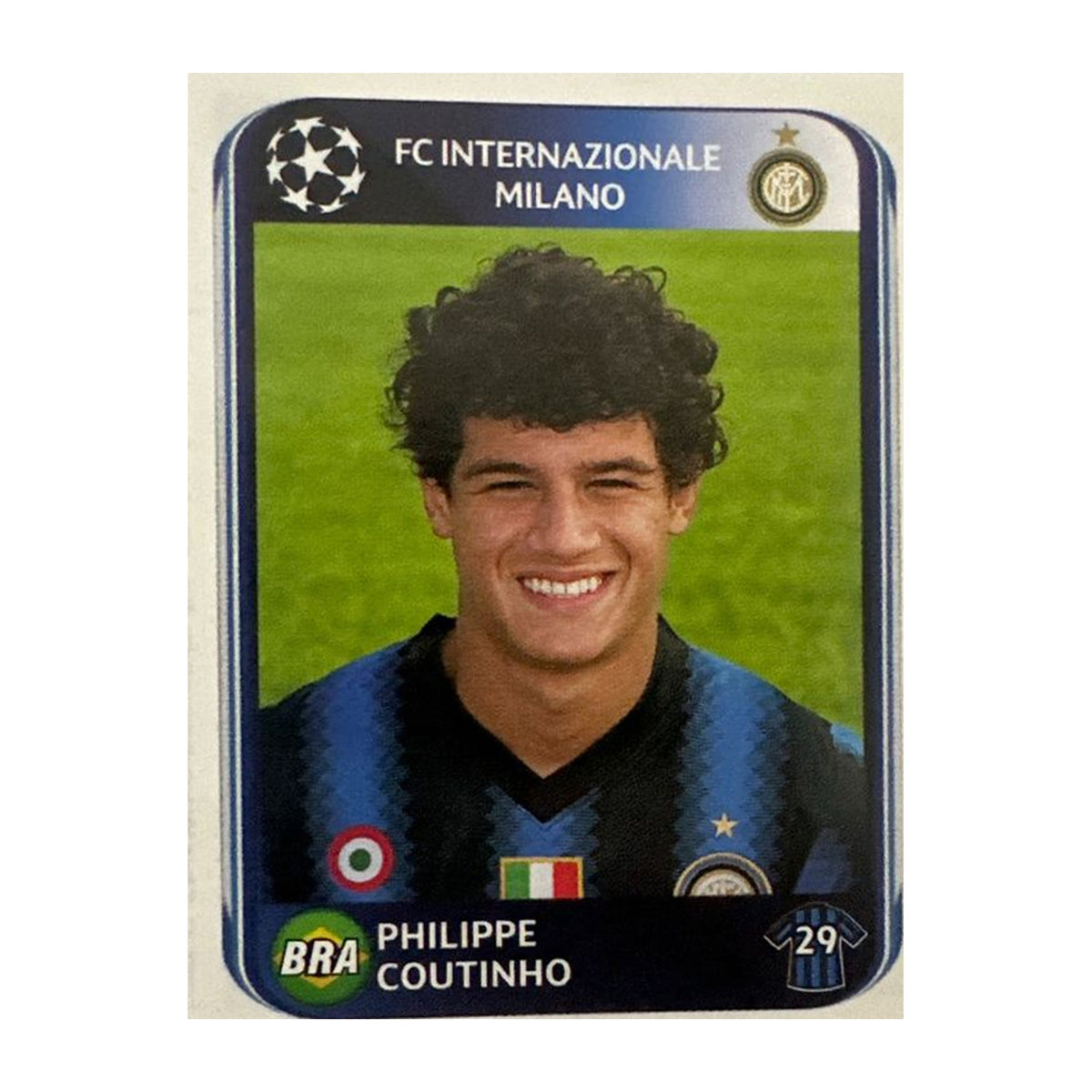 Panini UEFA Champions League 2010/11 - Nr. 17 - Philippe Coutinho