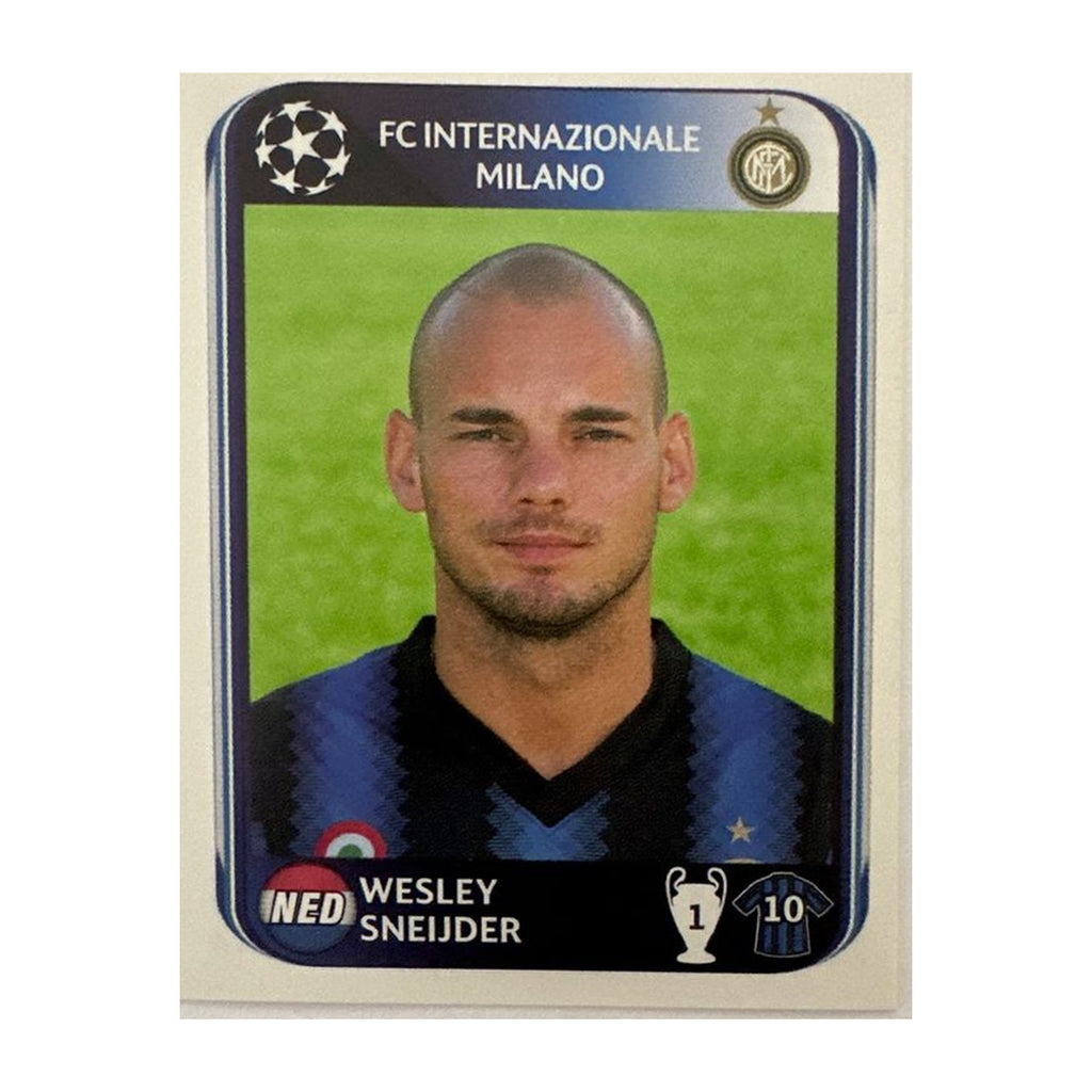 Panini UEFA Champions League 2010/11 - Nr. 18 - Wesley Sneijder