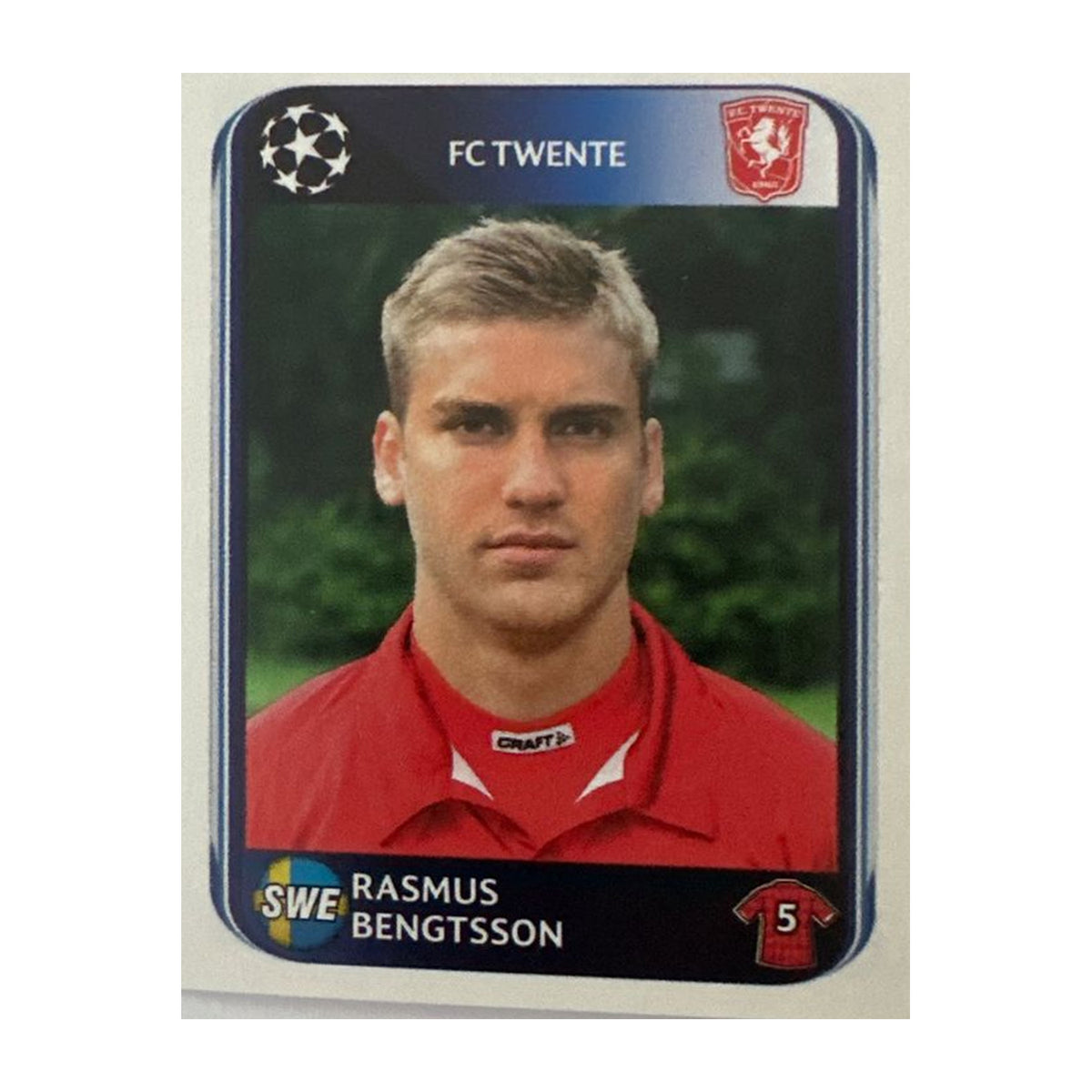 Panini UEFA Champions League 2010/11 - Nr. 61 - Rasmus Bengtsson